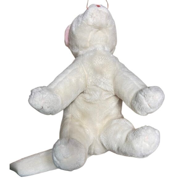Ty Beannie Buddies White Kitten Cat 1999 Plush - Picture 2 of 7